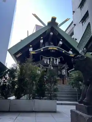 築土神社の本殿・本堂