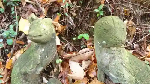 菅東山出世稲荷神社の狛犬