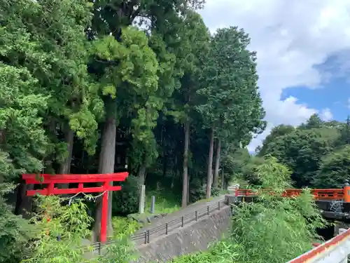 須山浅間神社の鳥居