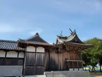 岩岡神社の本殿・本堂