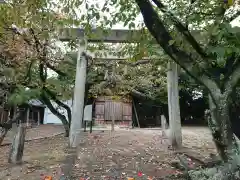 白山社の鳥居