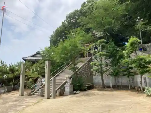 湊三嶋大明神社の景色