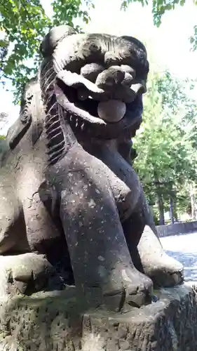 南幌神社の狛犬