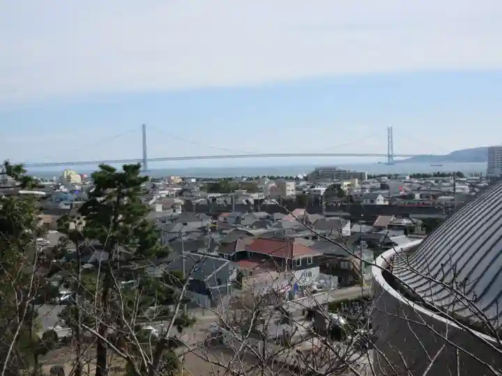 柿本神社の景色