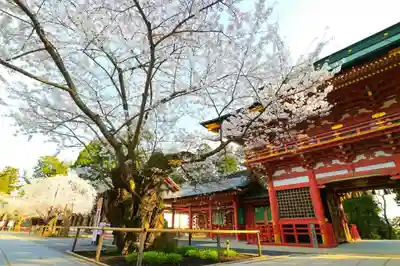 志波彦神社・鹽竈神社の山門・神門