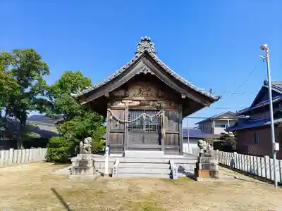 神明社（佐折神明社）の本殿・本堂