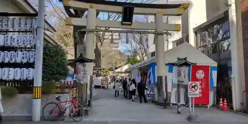 子安神社の鳥居