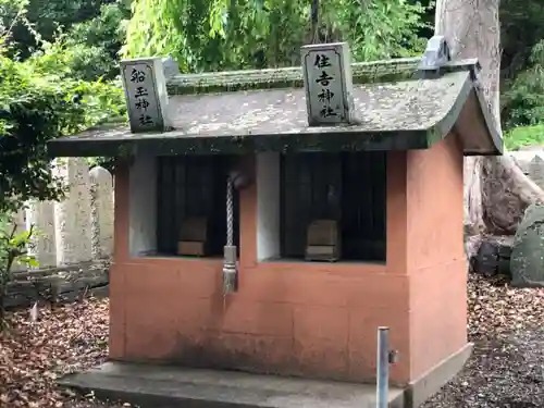津田八幡神社の末社・摂社