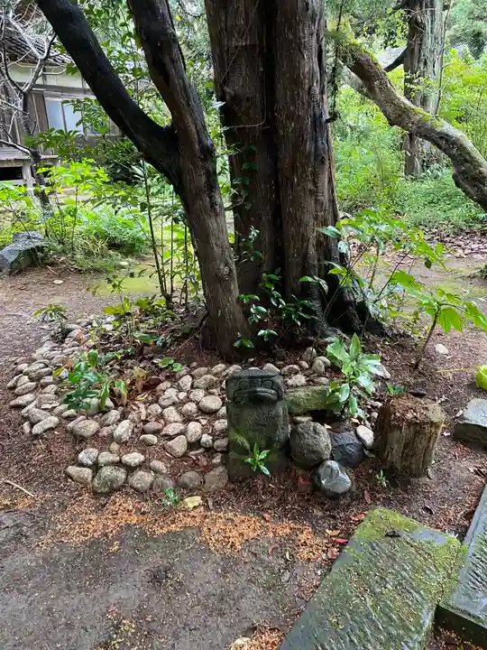 かっぱの寺 栖足寺の自然