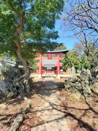 岩松八幡宮の鳥居