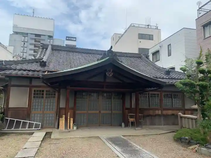 大福寺(浪華仮病院跡)の本殿・本堂