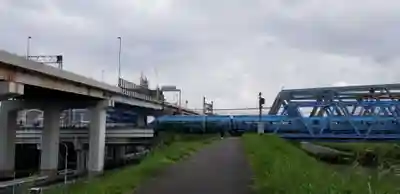 小菅稲荷神社の周辺