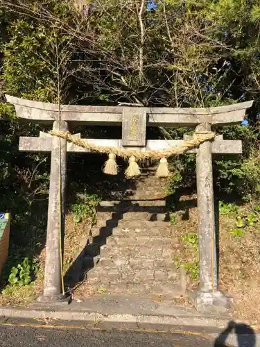 倉岳神社の鳥居