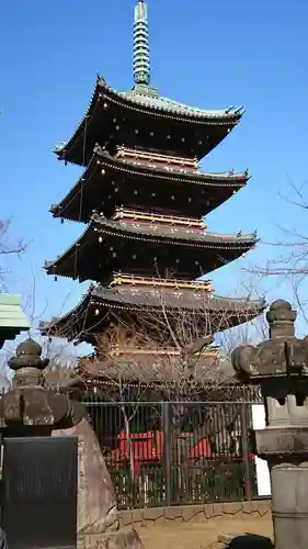 上野東照宮の塔