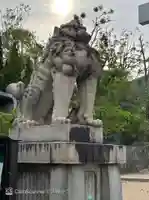 兵庫縣神戸護國神社の狛犬