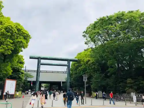 靖國神社の鳥居