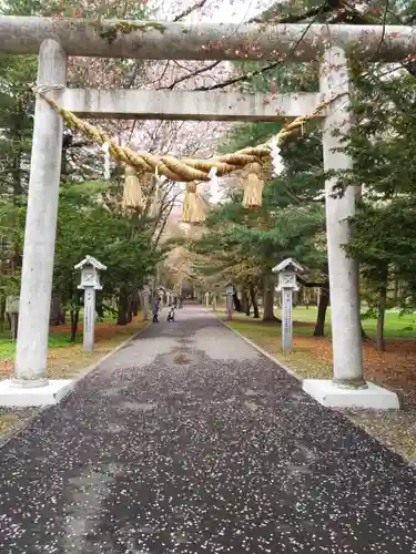 音更神社の鳥居