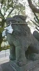 北岡神社の狛犬