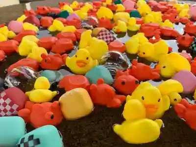 杉杜白髭神社の手水舎