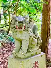 阿夫利神社の狛犬