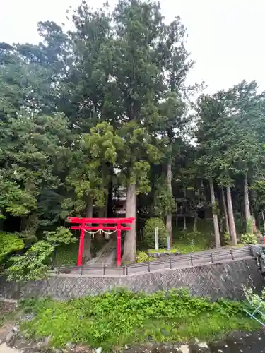 須山浅間神社の鳥居