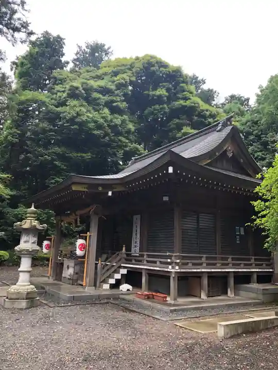 中氷川神社の本殿・本堂