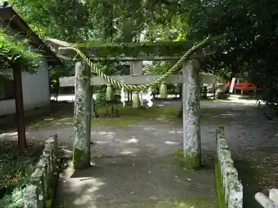 王宮神社の鳥居