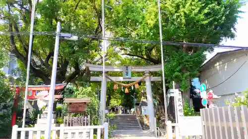 田光八幡社の鳥居