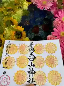 白山神社の御朱印 2024年08月01日(木)〜(2024年08月04日(日) 17時10分20秒投稿)