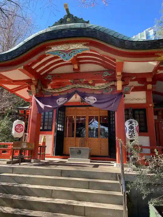 芝東照宮の本殿・本堂
