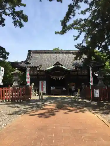 手筒花火発祥の地 吉田神社の本殿・本堂