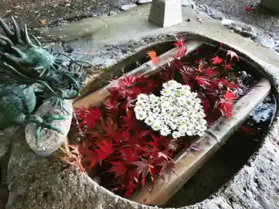立志神社の手水舎
