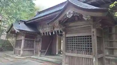 菅船神社の山門・神門