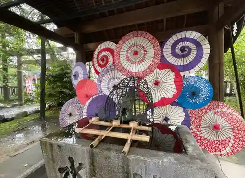 若宮神明社の手水舎