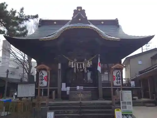 取手八坂神社の本殿・本堂