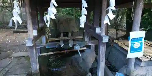 賀茂波爾神社（賀茂御祖神社境外摂社）の手水舎