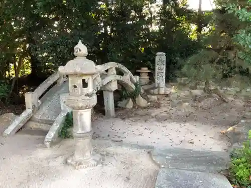 玉祖神社の庭園