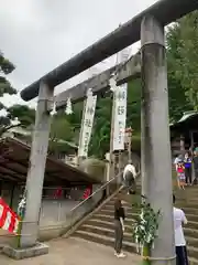 阿治古神社の鳥居