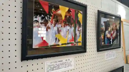 苫前神社のお祭り