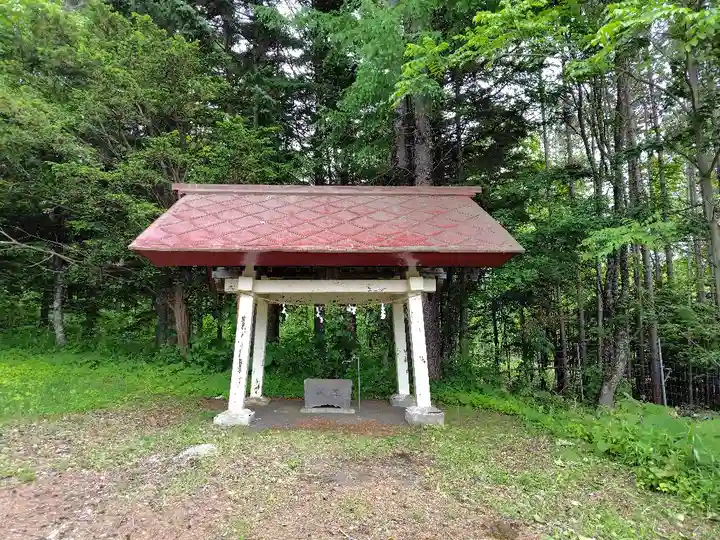 南富良野神社の手水舎