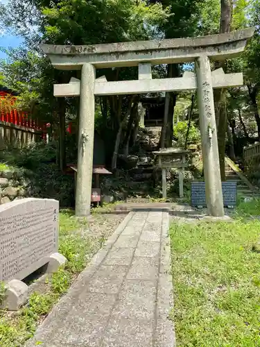 針綱神社の鳥居