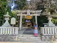 大神山八幡宮の鳥居