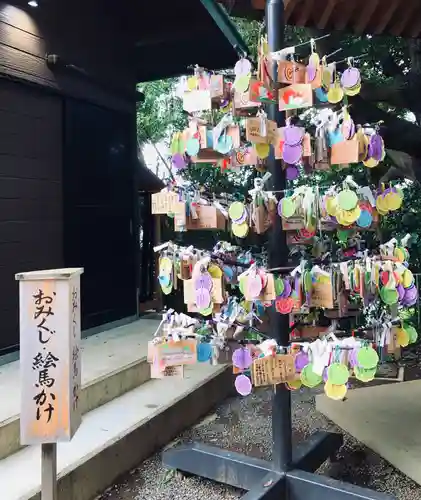 検見川神社の絵馬