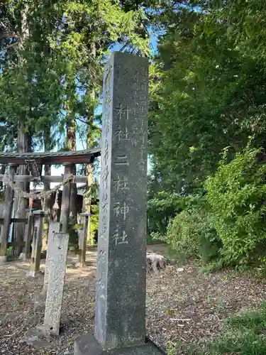 ニ柱神社(長野県)