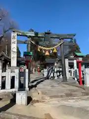 下野國一社八幡宮の鳥居