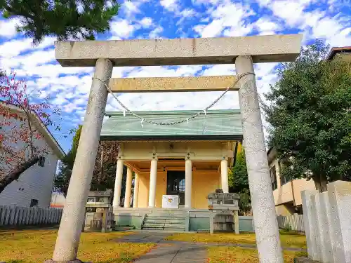 上神明社の鳥居