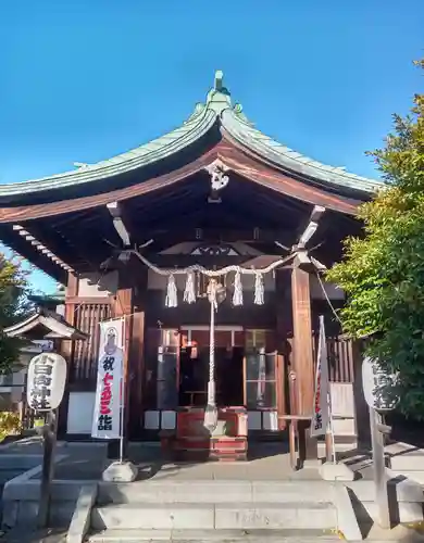 小日向神社の本殿・本堂