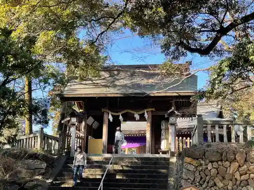 唐澤山神社の山門