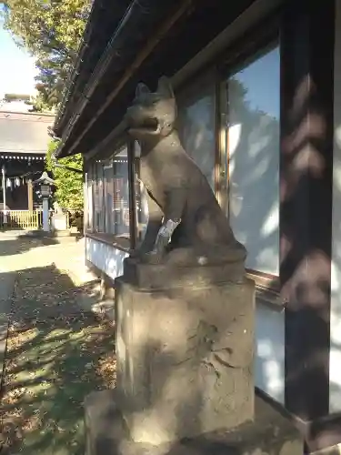 砧三峯神社の狛犬