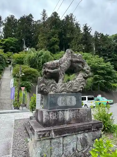 石都々古和気神社の狛犬